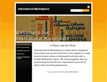Tablet Screenshot of internationalmarketplace.lsacoalition.org